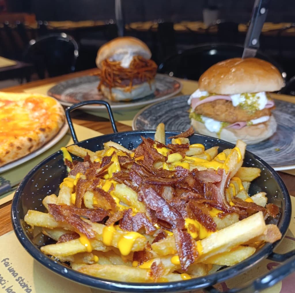 Chips bacon e cheddar